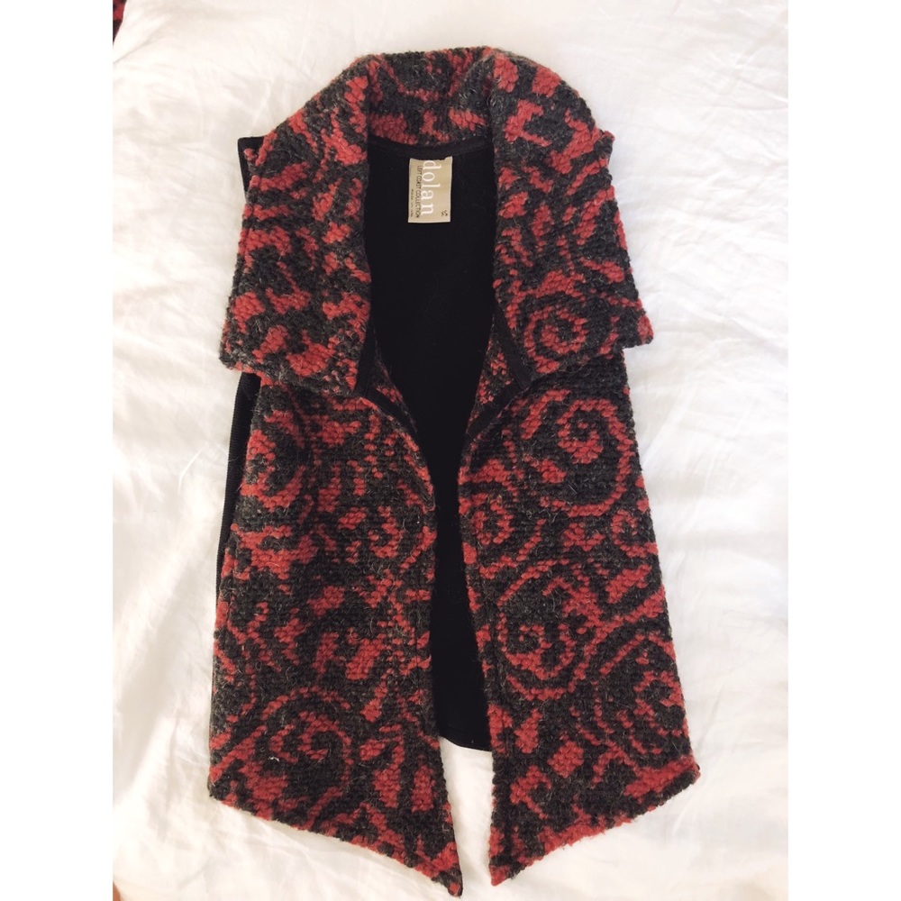 Anthropologie Wool Kilim Sweater Vest